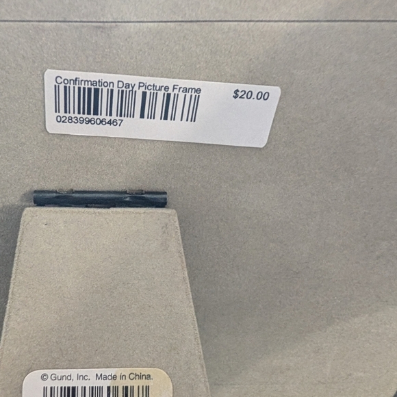 Gund Porcelain Frame 4x6 - Picture 3 of 3